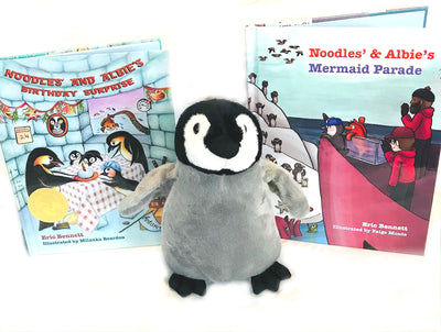 Noodles Albie Penguin Picture Book award winning plush children's storybook Gift