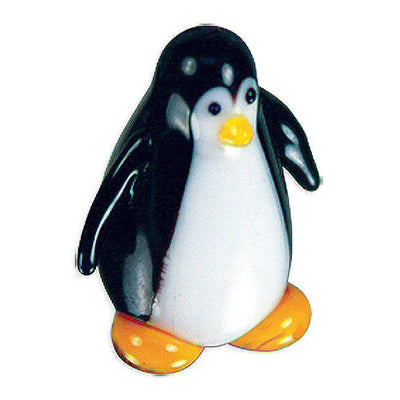 Penguin Figurine Miniature Gift Glass