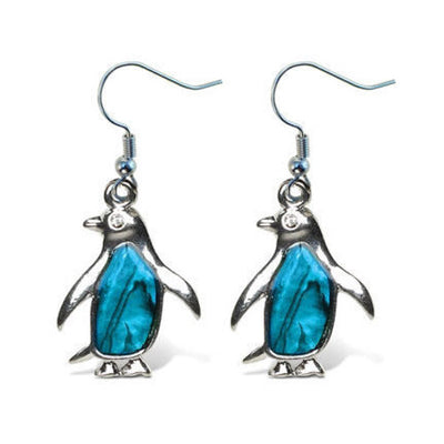 Penguin Earrings Jewelry Gift Fun