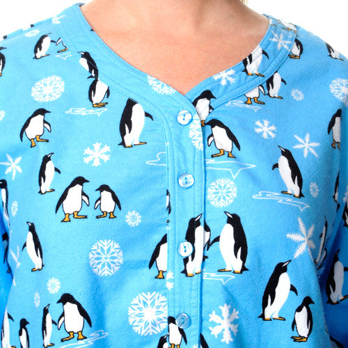 Penguin Night Shirt nightshirt Gift