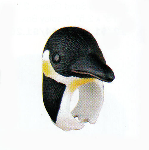 Kids adjustable Penguin Ring Children&
