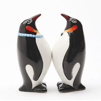 Magnetic Penguin Salt Pepper Shakers Gift Kitchen