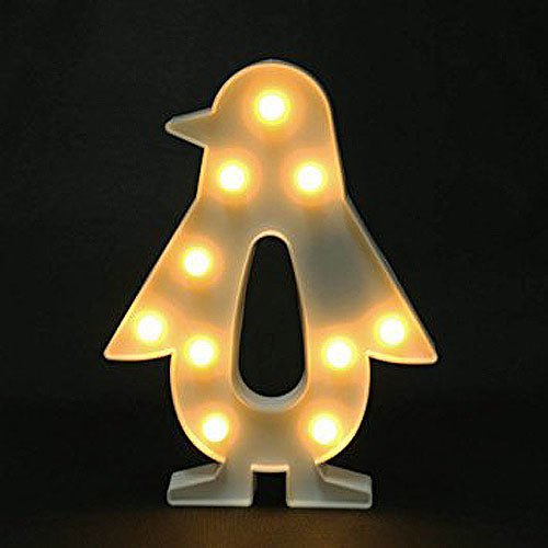 Penguin Light Lamp Wall Gift Toy