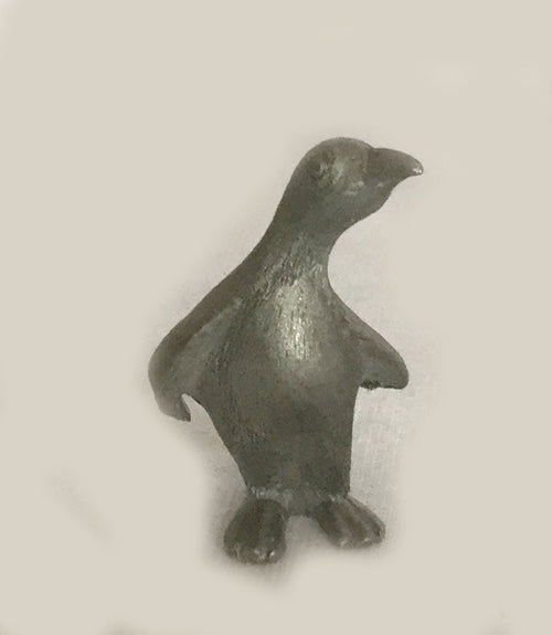 Elegant Pewter Penguin Figurine (1 1/2" Tall)