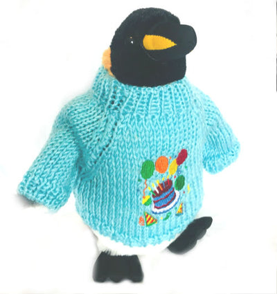 Penguin Plush Happy Birthday Stuffed Animal Gift