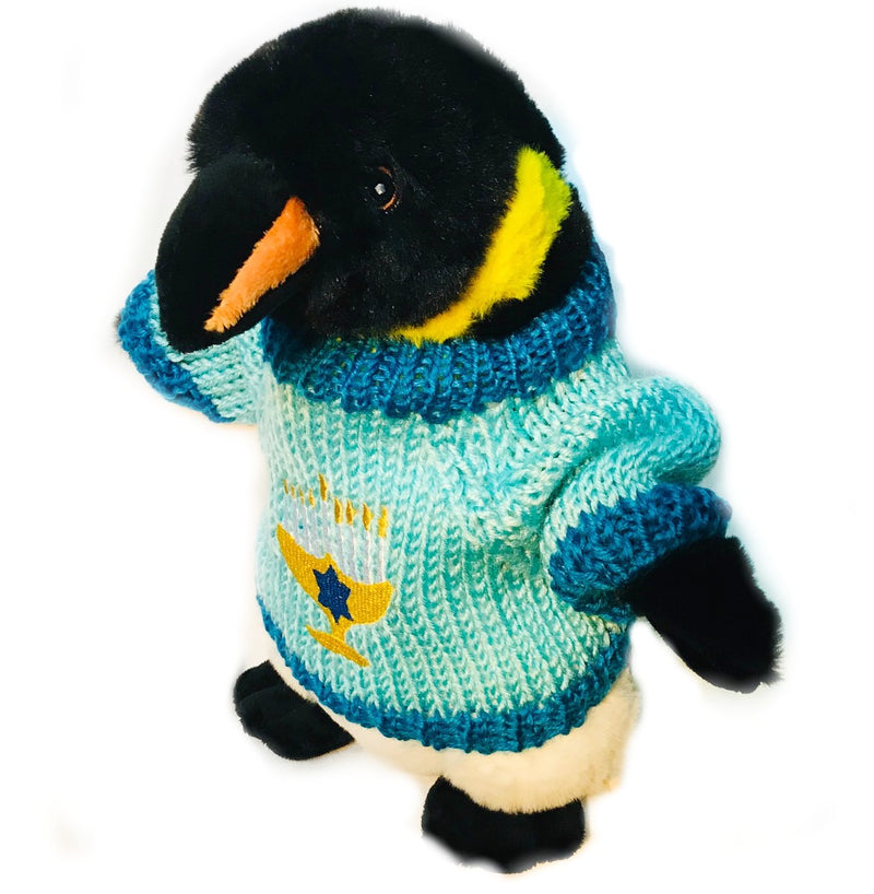 Hanukkah Harry Penguin Plush (10" Tall)