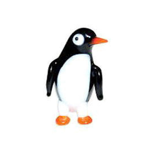 Waddles Mini Glass Penguin Figurine